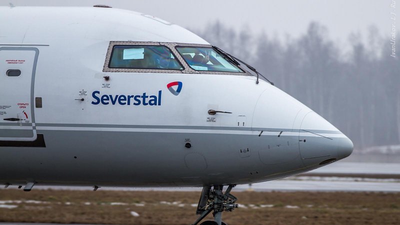 Sukhoi Superjet 100-95 Северсталь