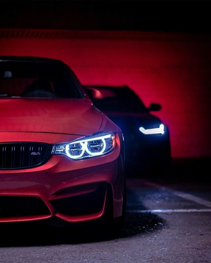 BMW m5 неон