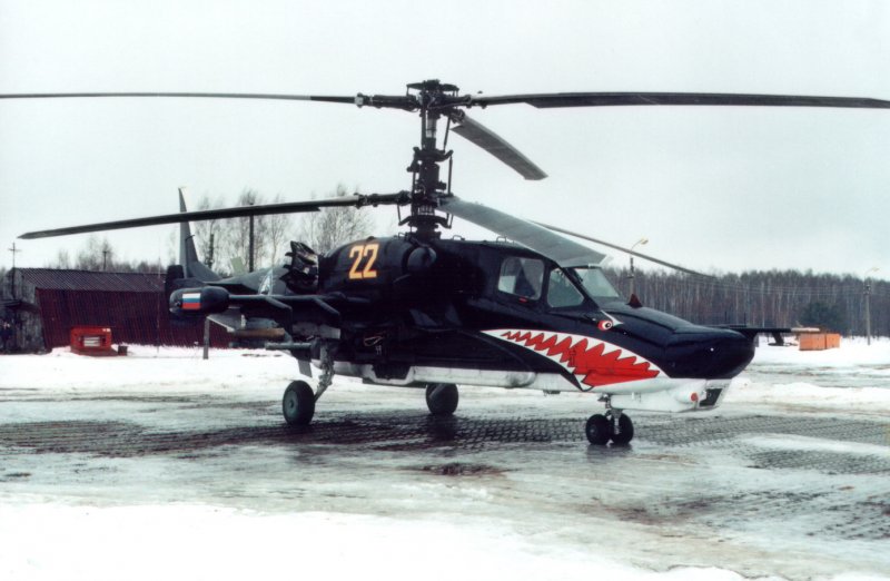Ка-50 бортовой номер 22