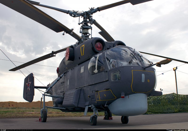 Вертолет противолодочный ка-27
