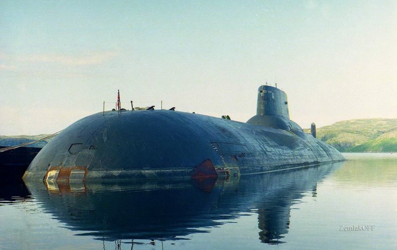 АПЛ акула проекта 941 Дмитрий Донской