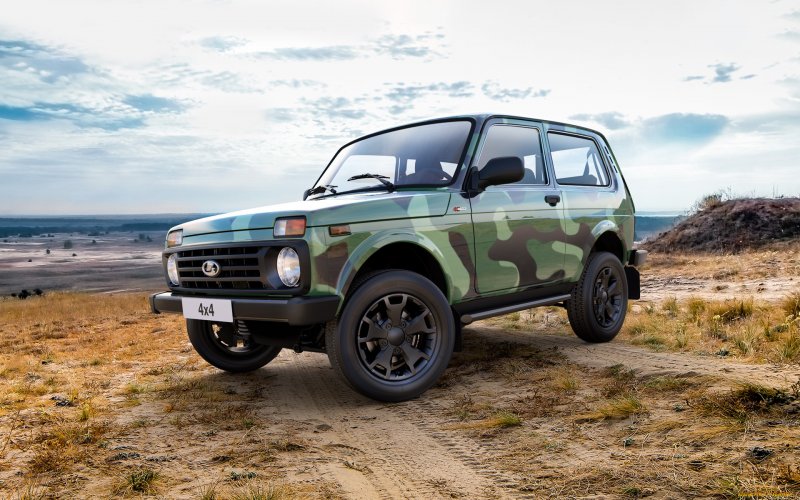 Lada ВАЗ 2121 4x4 камуфляж джунгли
