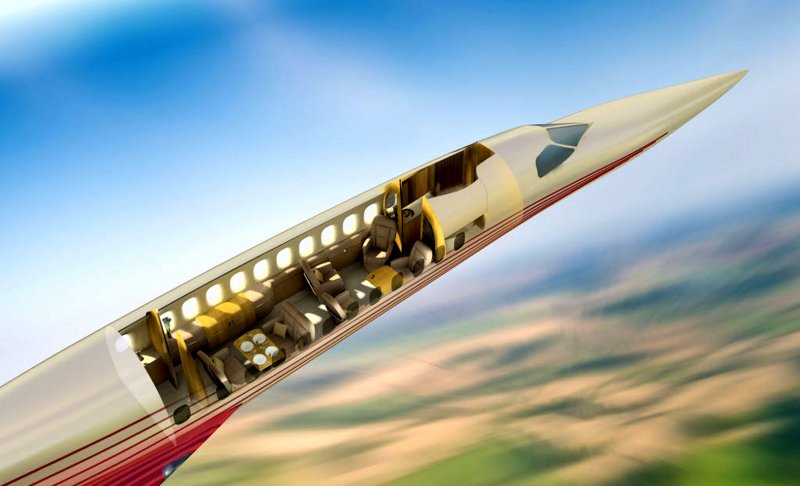Concorde in Flight