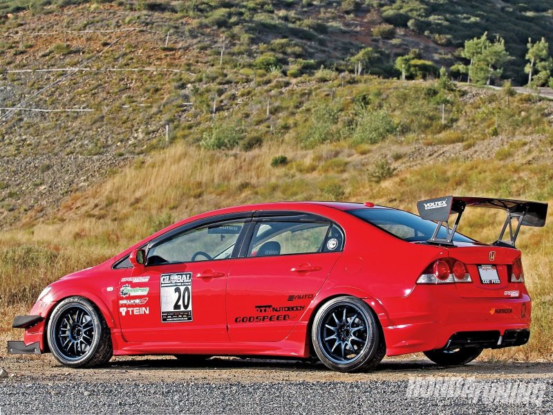 Honda Civic 2008 седан Tuning