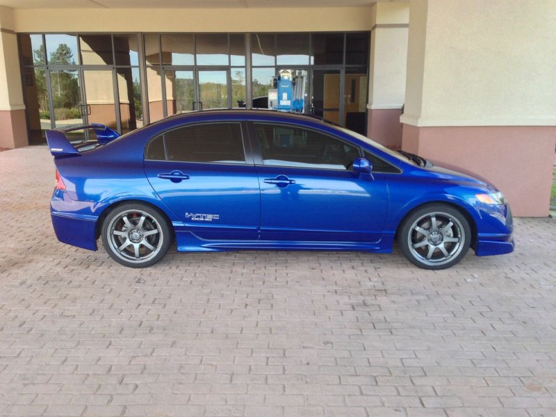 Honda Civic 4d stance