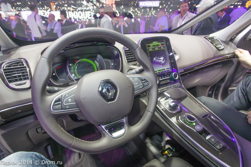 Renault Espace 2016 салон