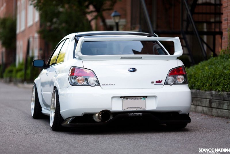 Субару Импреза WRX STI 2007 стенс