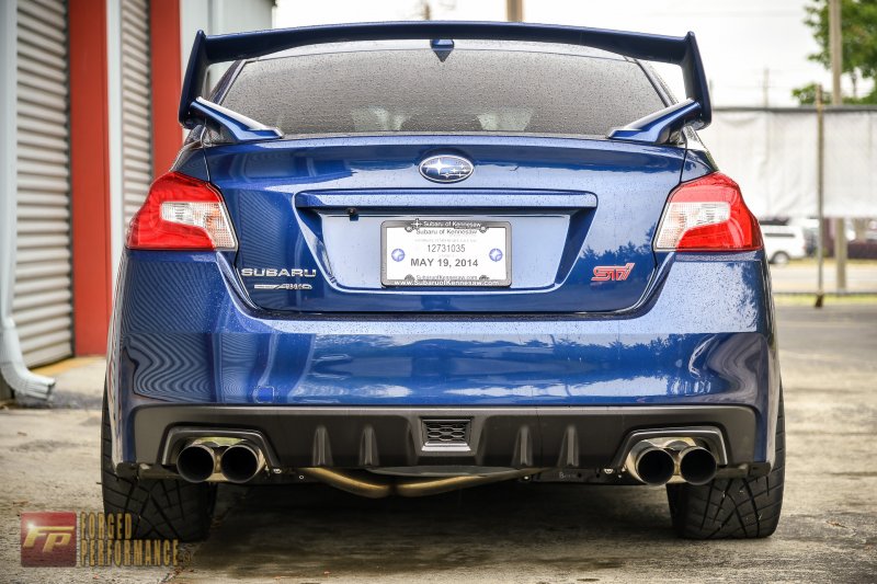 Subaru Impreza WRX 2008 зад