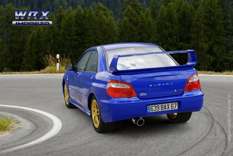 Subaru Impreza WRX STI 2007 зад