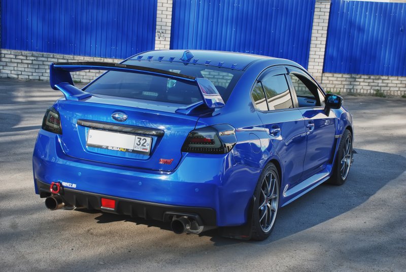 Subaru Impreza WRX STI 2018 сзади