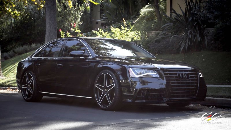 Audi a8 Black Boss