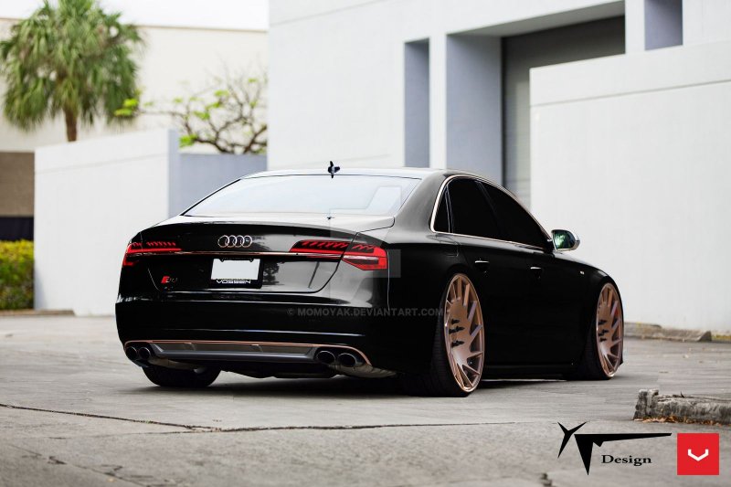 Audi s8 Vossen Wheels