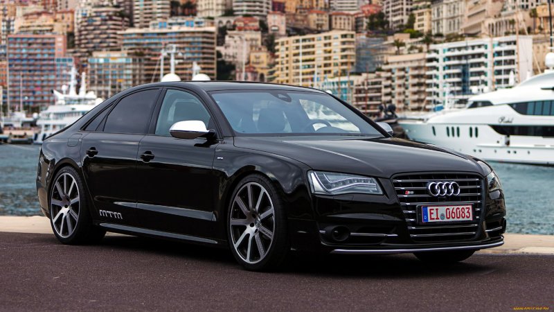 Audi s8 Plus Black