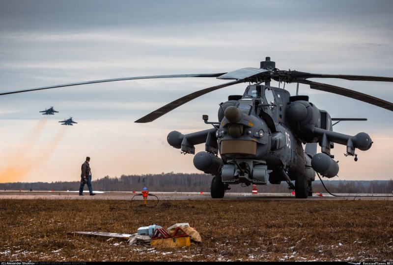 Военный вертолёт ми 28н ночной охотник