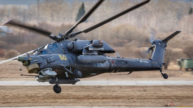 Военный вертолет ми 28