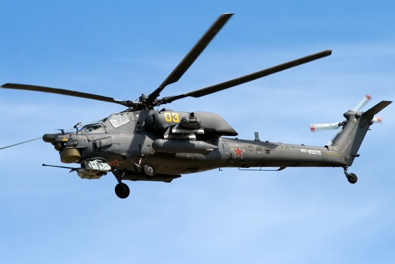 Ударный вертолет ми-28нм