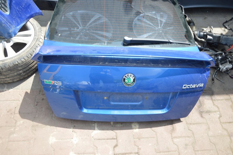 Skoda Octavia 2008 крышка багажника