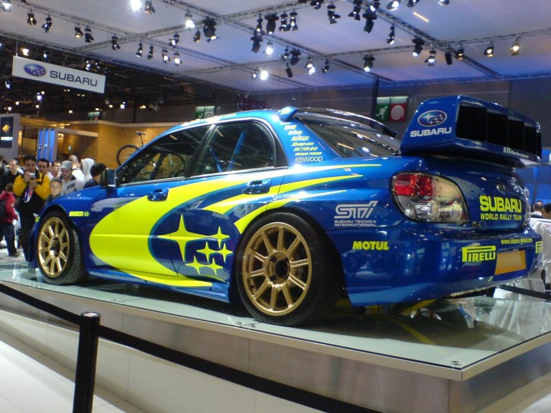Subaru Impreza раллийная 2006