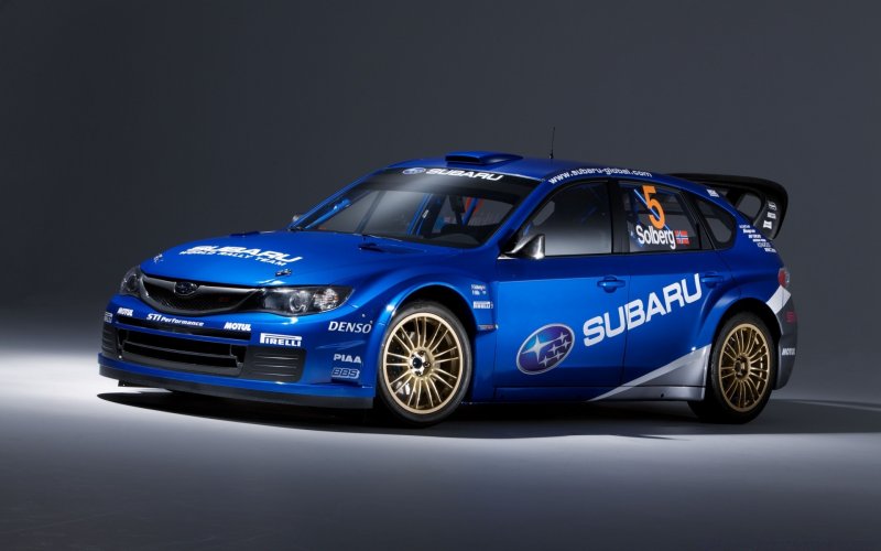 Субару Импреза WRX STI раллийная
