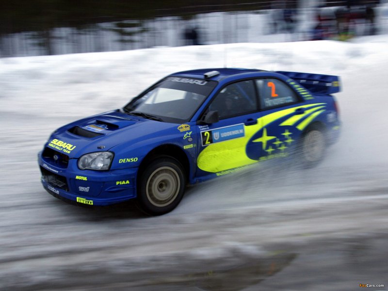Subaru Impreza WRX STI 1998 ралли