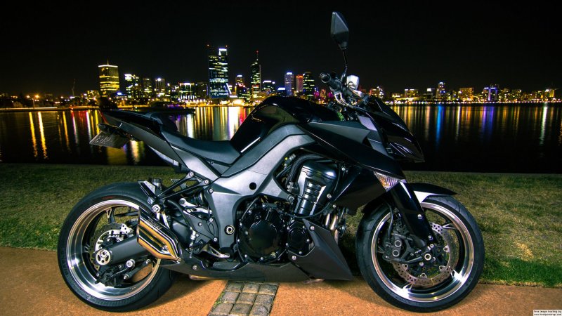 Kawasaki z1000 черный
