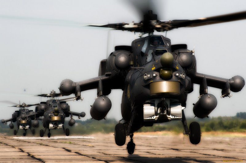 Ми-35мс армейский ударный вертолёт