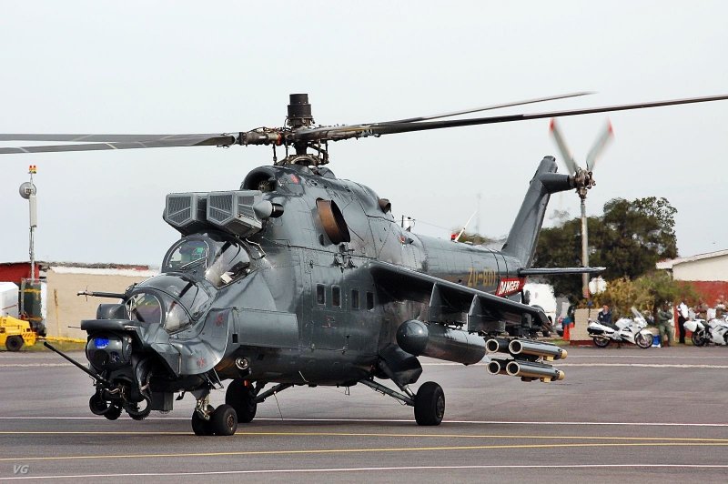 Ми-35 вертолет