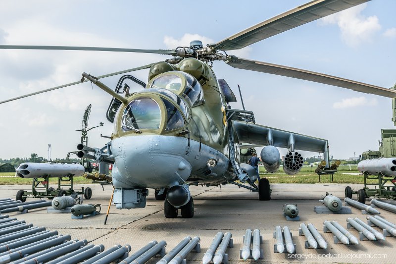 Боевой вертолёт ми-24