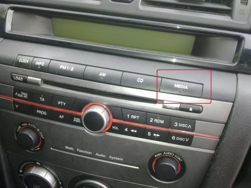 Mazda CX 5 2008 aux