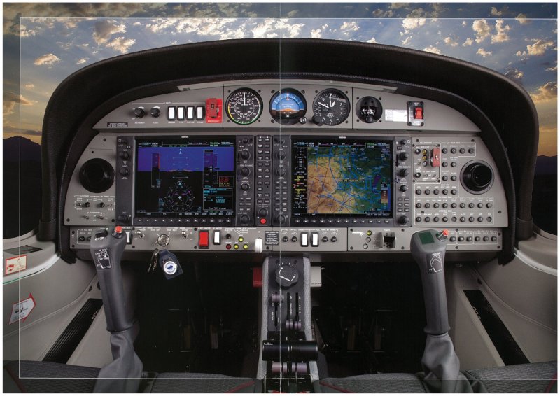 Diamond da42 кабина