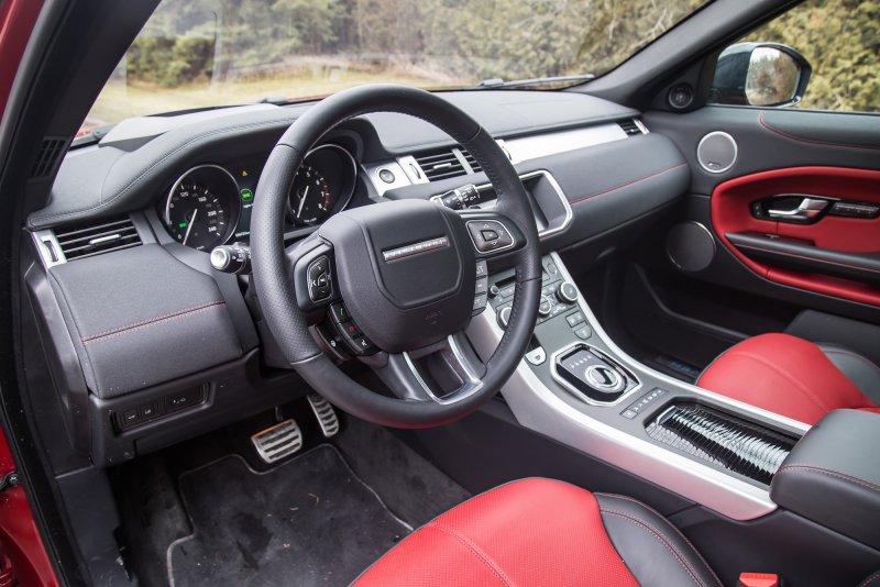 Land Rover Evoque 2012 салон