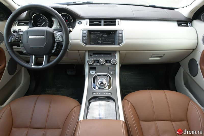 Range Rover Evoque салон