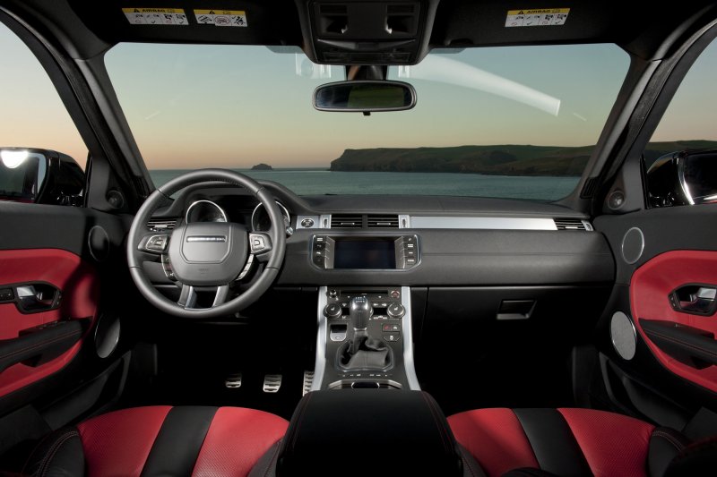 Range Rover Evoque интерьер