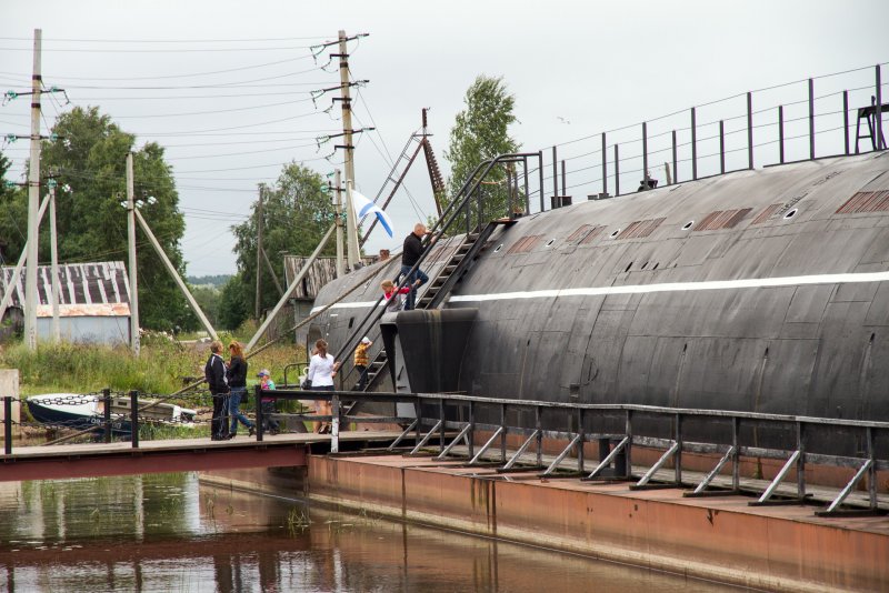 Подводная лодка музей Карелия