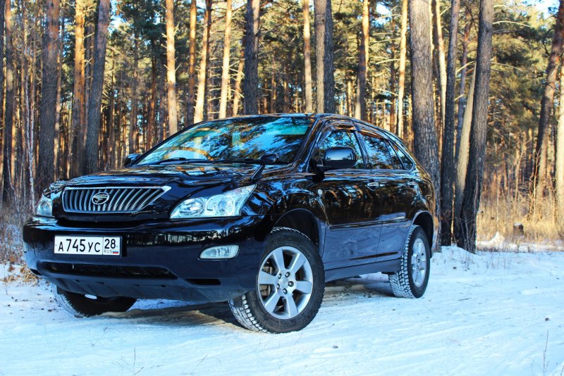 Toyota Harrier 2007 Black