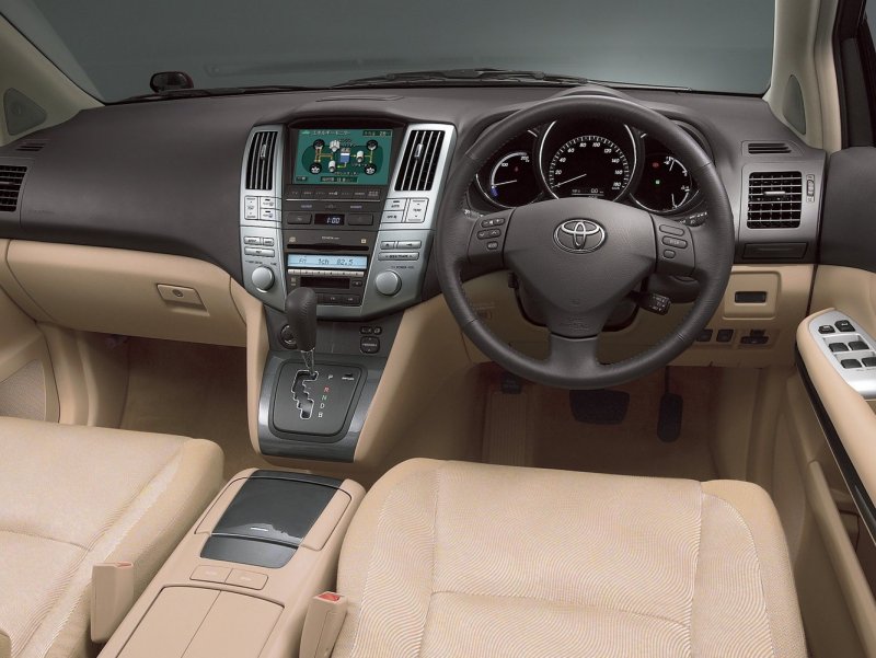 Toyota Harrier 2005 салон