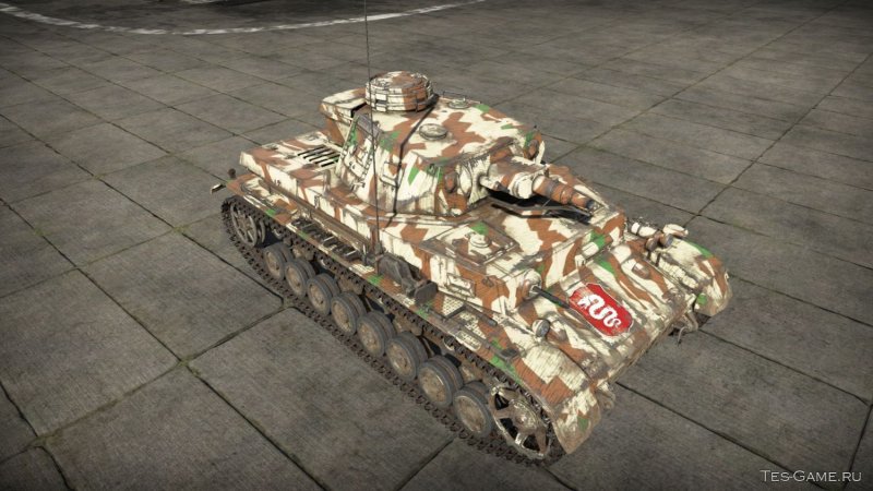 War Thunder камуфляжи для танка тигр