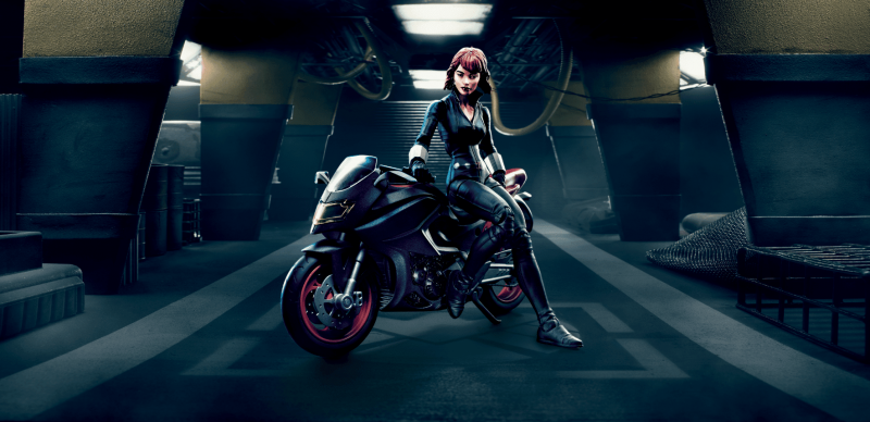 Honda vt750dc Black Widow