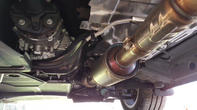 Toyota Vitz AWD снизу