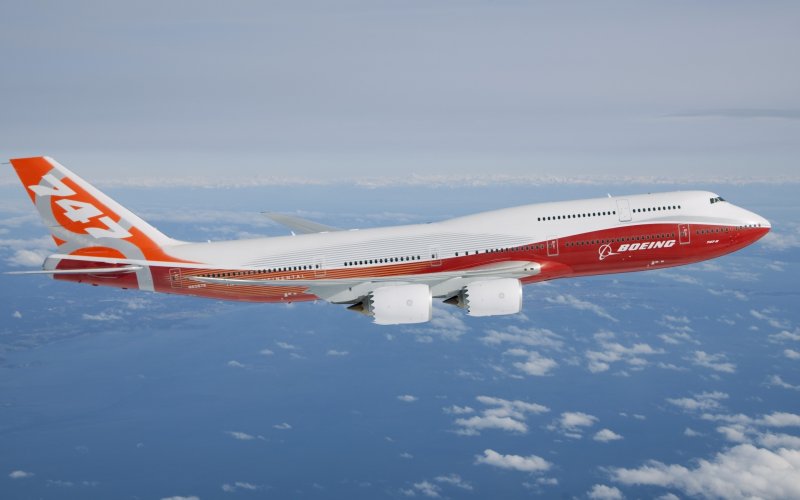 Боинг747 пассажирский самолёт победа