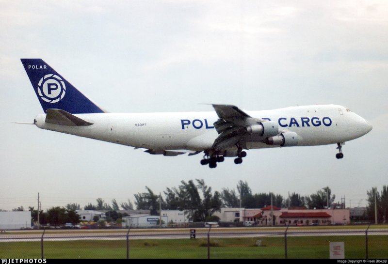 Самолет взлет Боинг 747