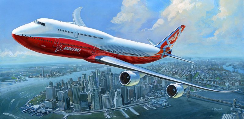 Боинг 747 модель звезда