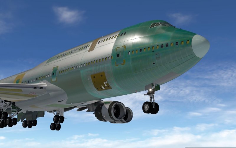 Самолет British Airways Боинг 747