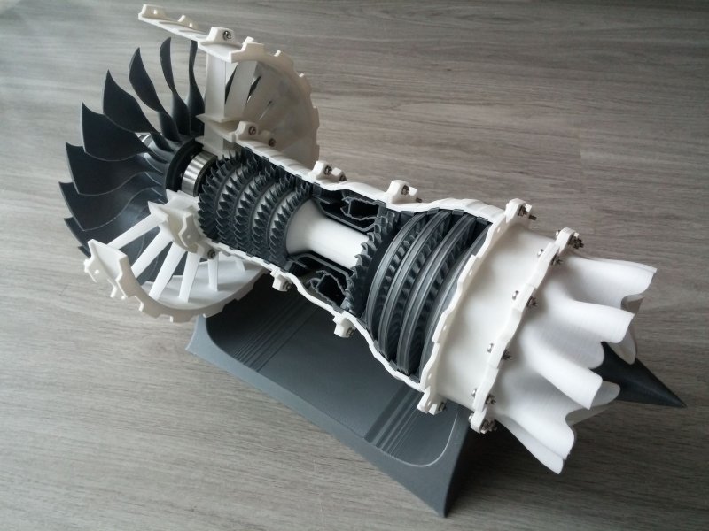 RC Jet engine 3d model