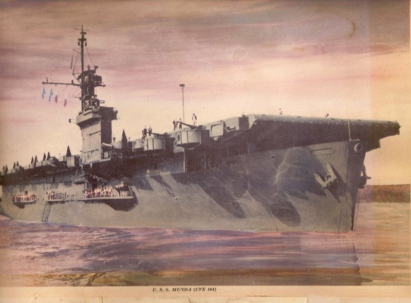Эскортный авианосец _USS Salerno Bay (1944) (CVE-110)