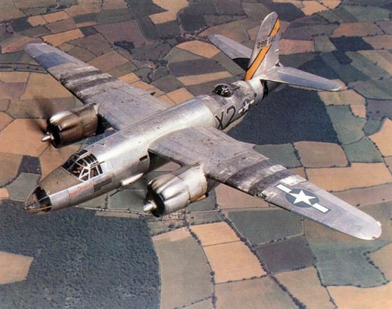 Бомбардировщик Martin b-26а Marauder