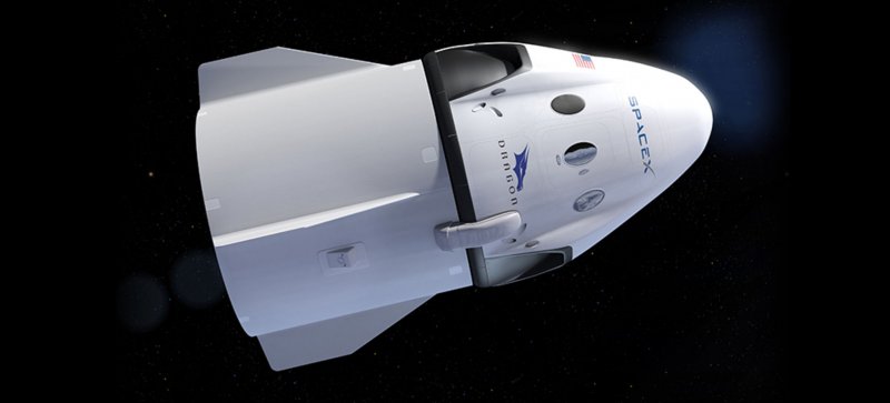 Пилотируемый корабль SPACEX