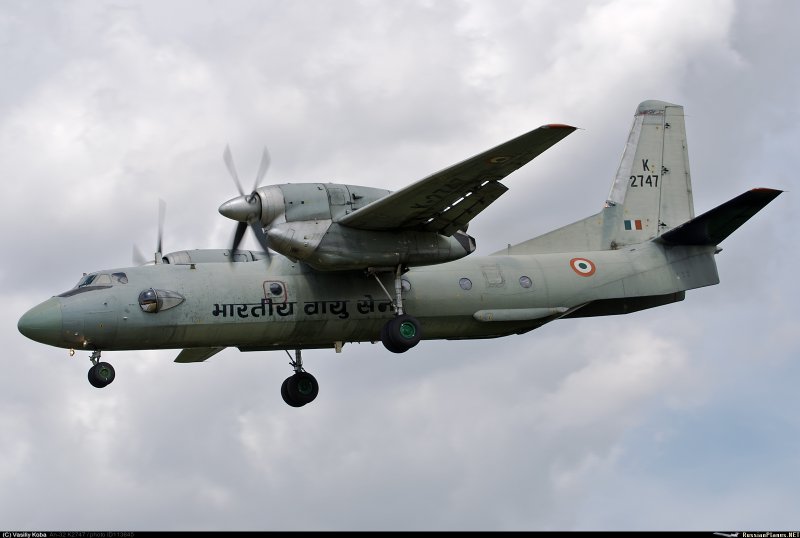 АН-32 самолет ВВС Индии