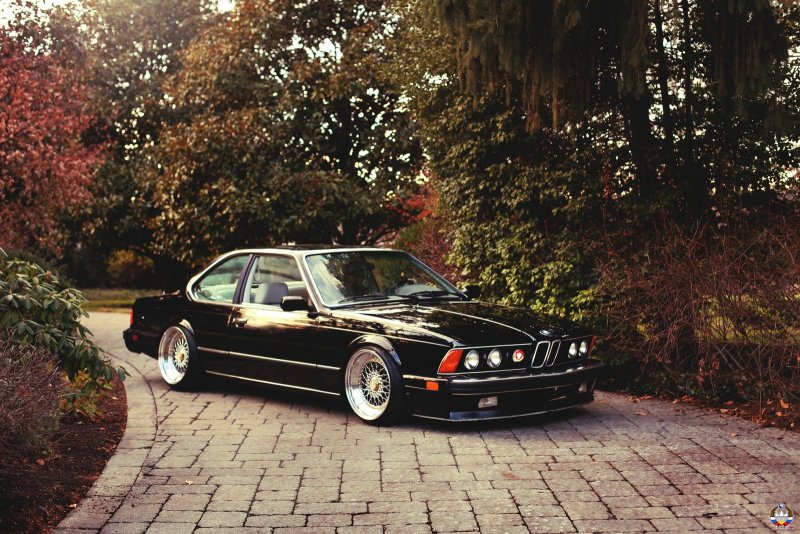 BMW 6 e24 stance