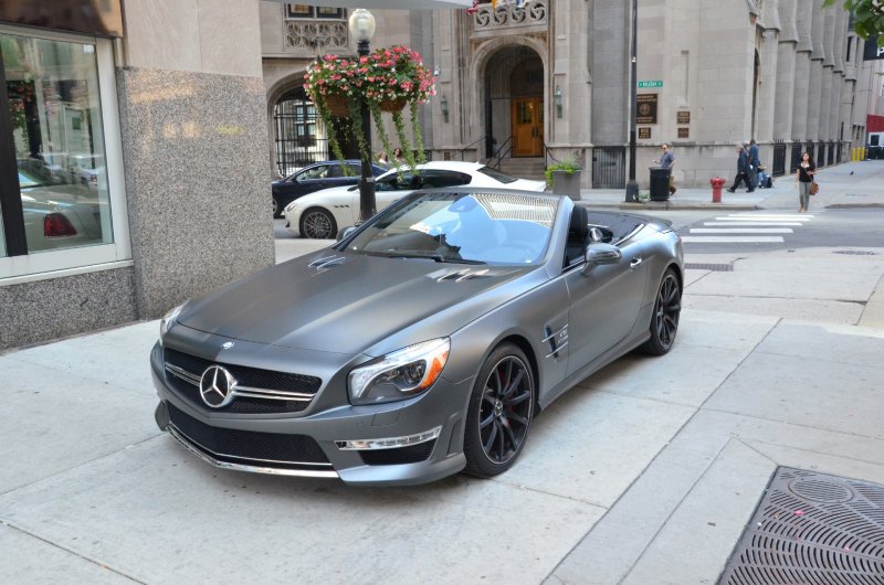 Matte Grey Мерседес